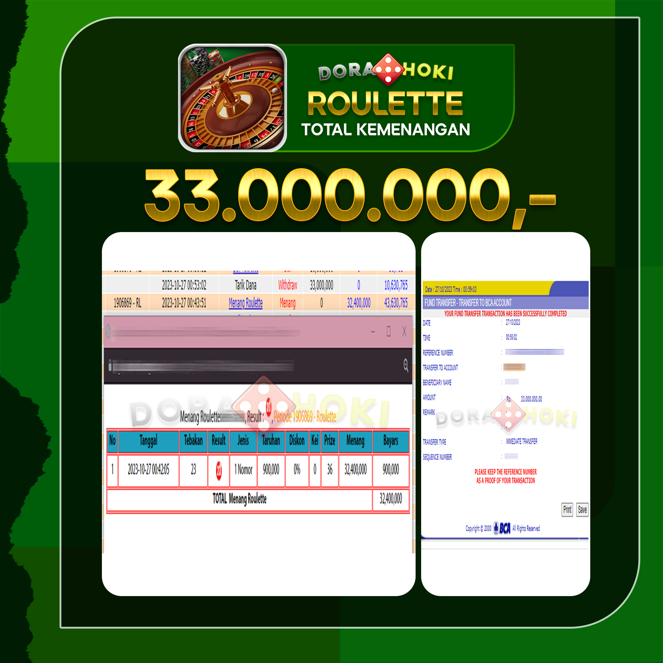 Livegames Roulette Rp.33.000.000