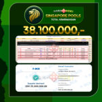 TOGEL SINGAPORE Rp.38.100.000