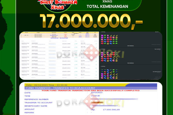 BUKTIJP SWEET BONANZA XMAS 17,000,000