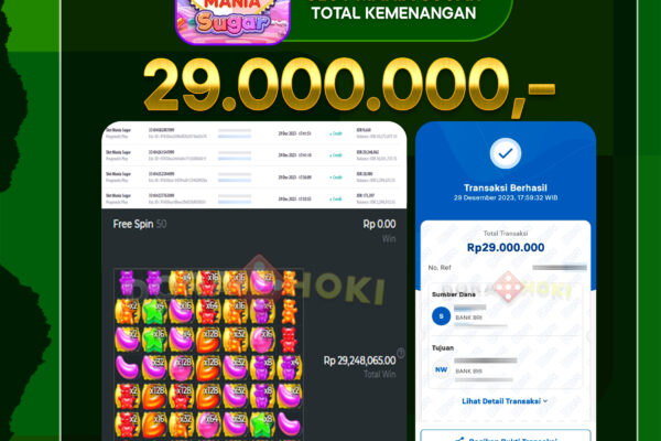 BuktiJP Slot Mania Sugar