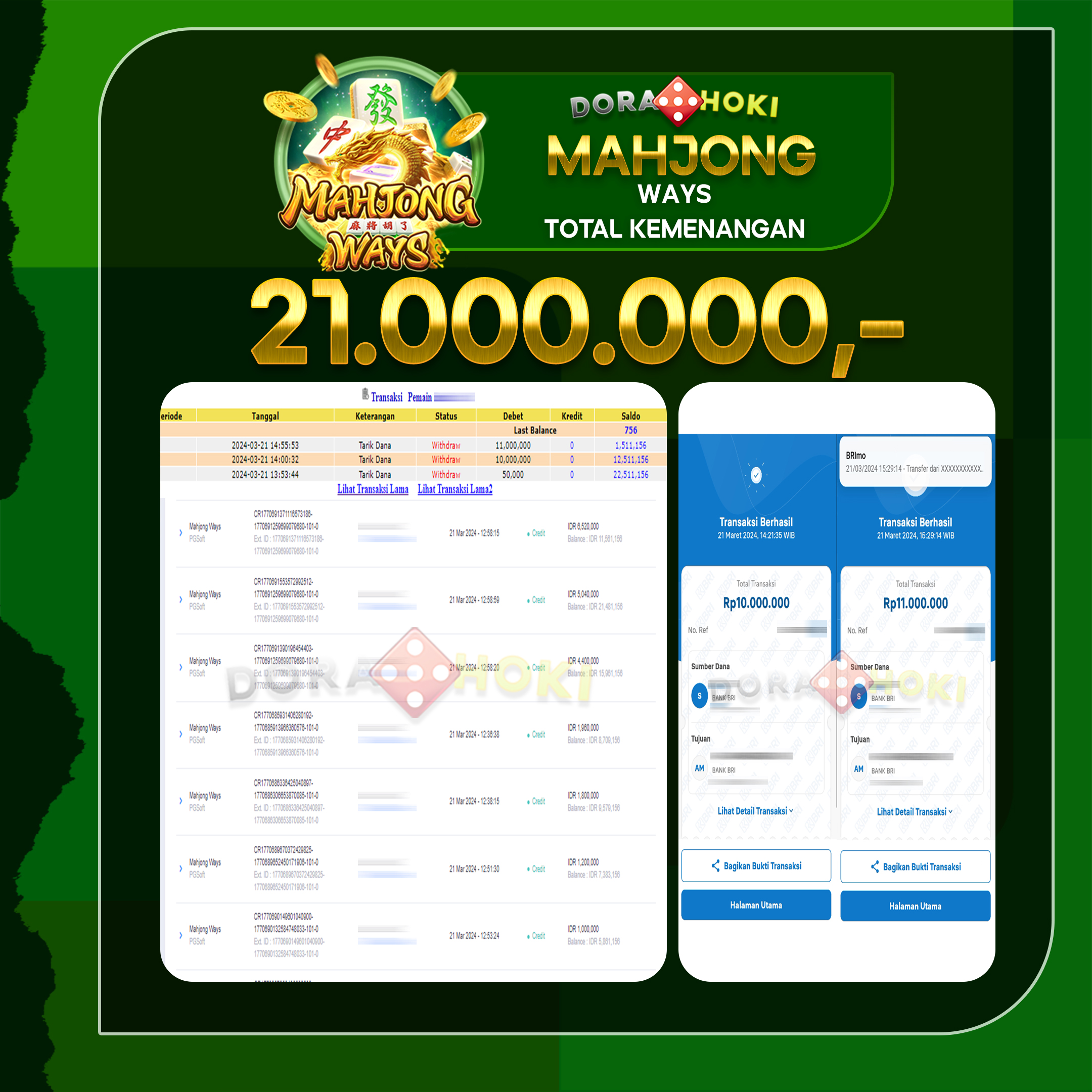 Mahjong Ways 21.000.000