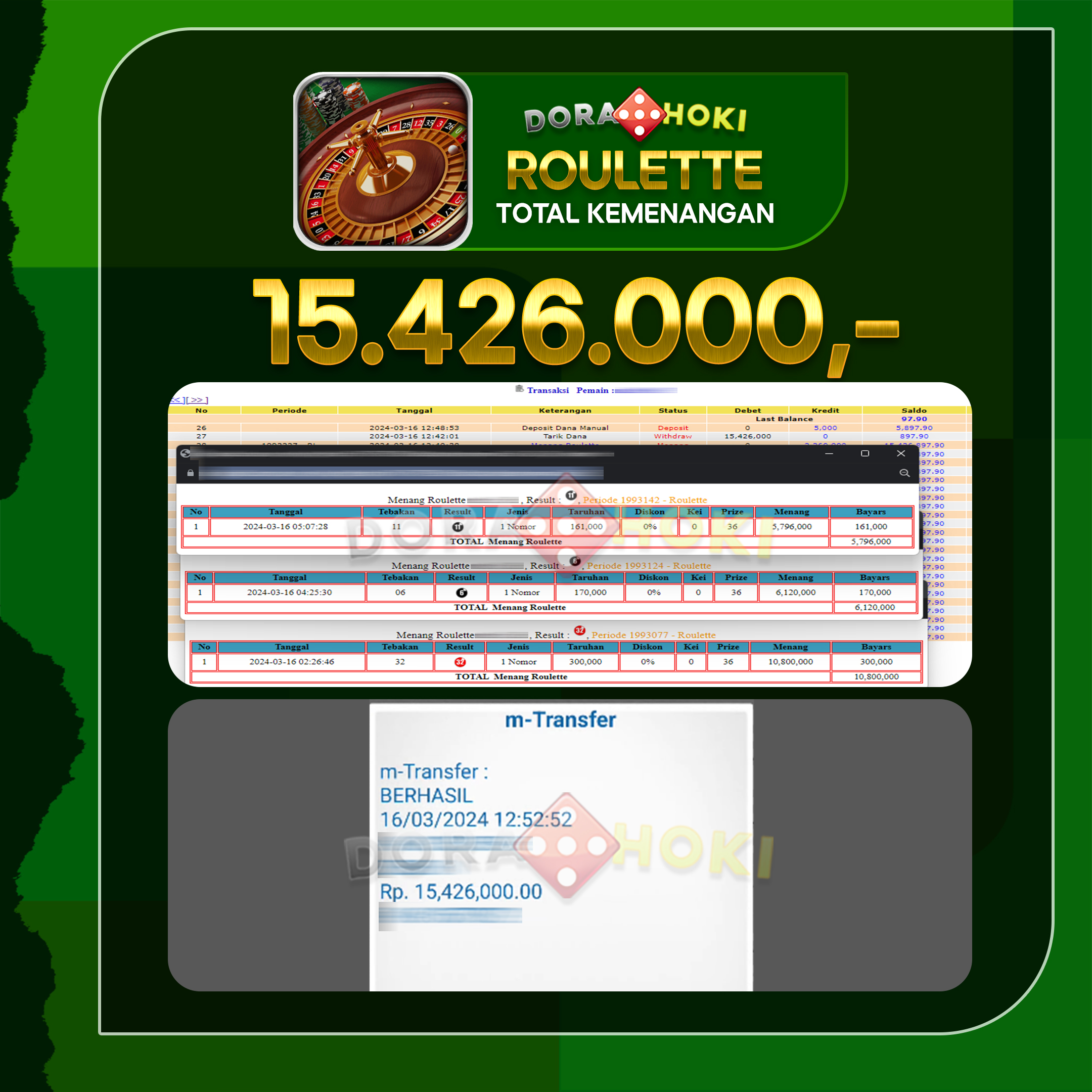 ROULETTE 15.426.000