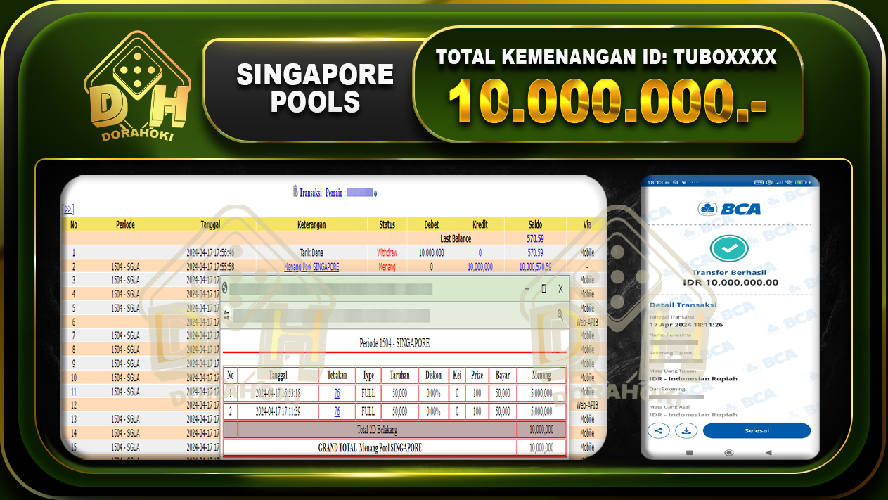 TOGEL SINGAPORE 10.000.000