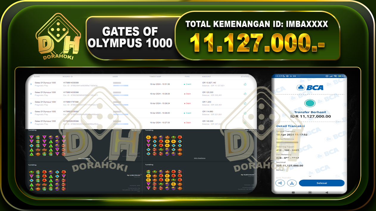 Gates Of Olympus 1000 11.127.000