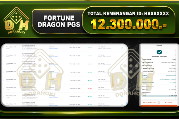 fortune dragon pgs 12.300.000