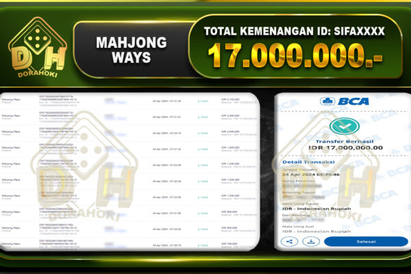 Mahjong Ways 17.000.000