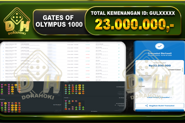 Gates Of Olympus 1000 23.000.000