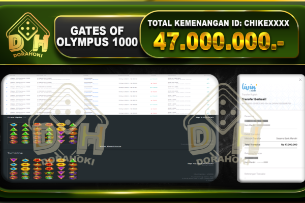 Gates Of Olympus 1000 47.000.000