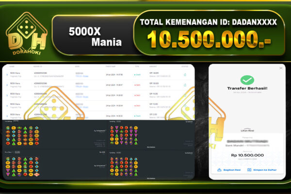 5000X MANIA 10.500.000