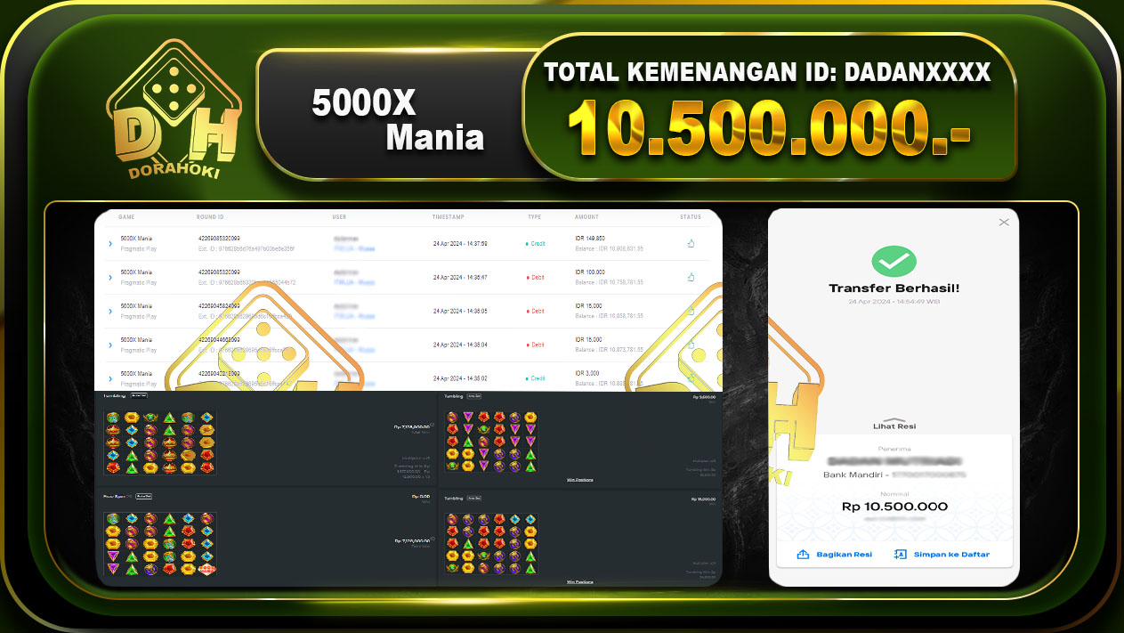 5000X MANIA 10.500.000