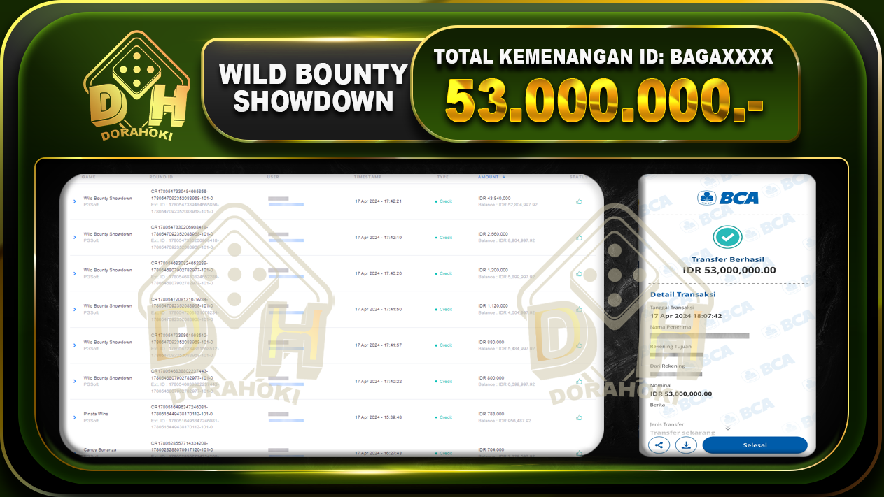 Wild Bounty Showdown 53.000.000