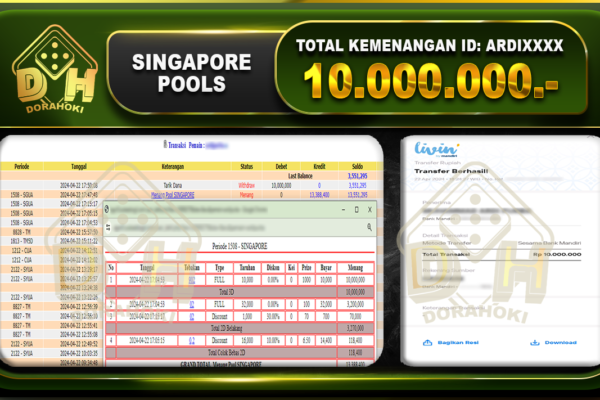 TOGEL SINGAPORE 10.000.000