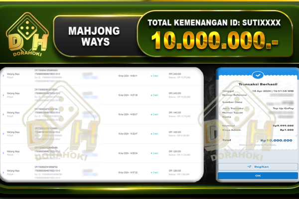 Mahjong Ways 10.000.000