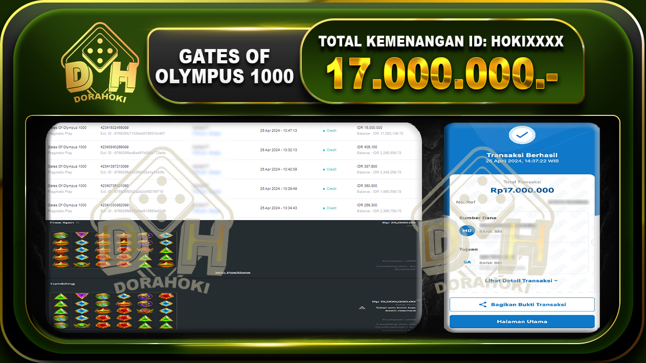 Gates Of Olympus 1000 17.000.000