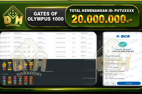 Gates Of Olympus 1000 20.000.000