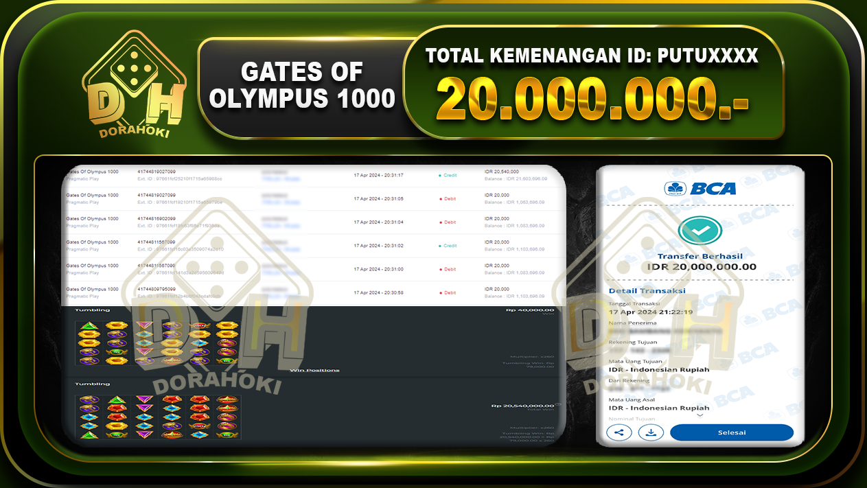 Gates Of Olympus 1000 20.000.000