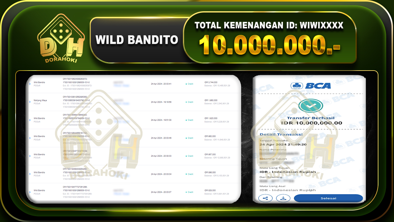 wild bandito 10.000.000