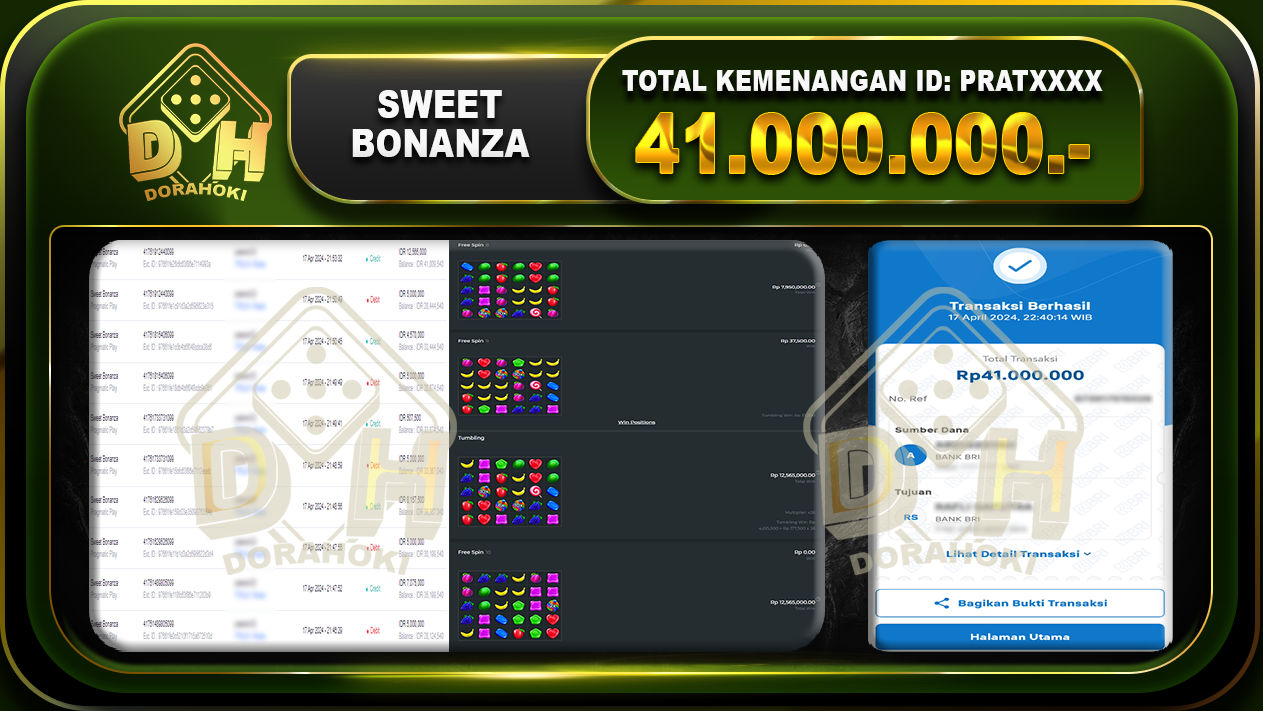 Sweet Bonanza 41.000.000