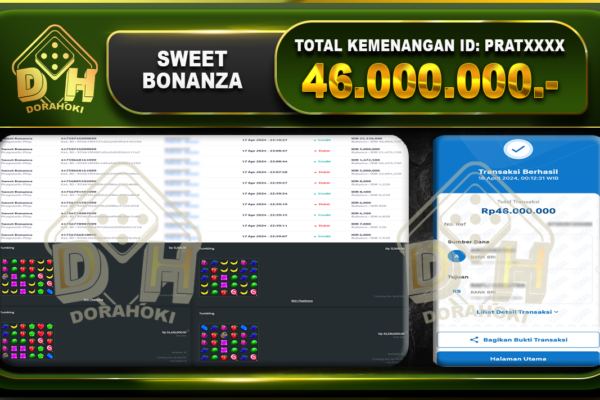 Sweet Bonanza 46.000.000