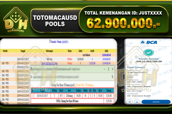 TOTOMACAU 5D 62.900.000