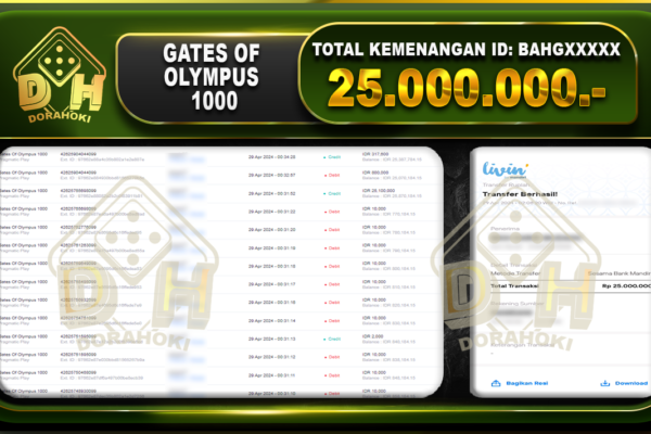 Gates Of Olympus 1000 25.000.000