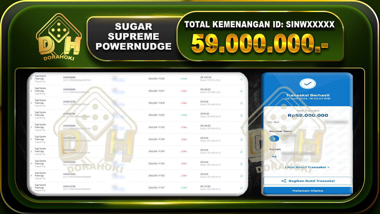 Sugar Supreme Powernudge 59.000.000