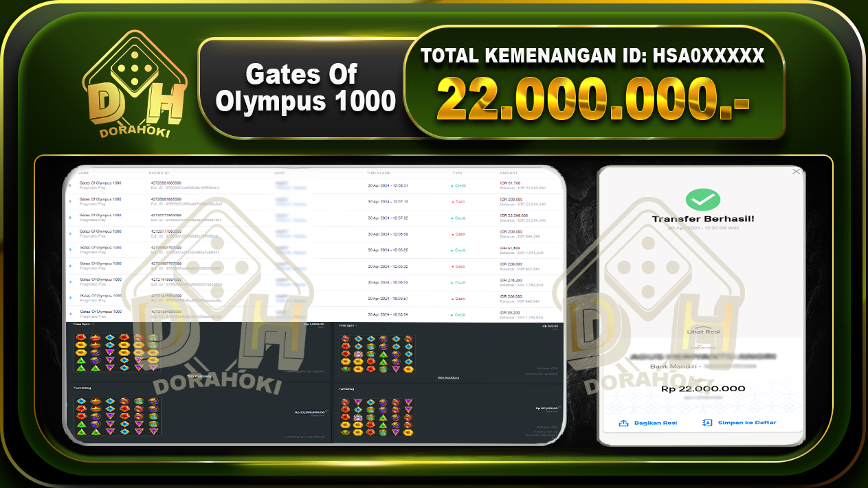 Gates Of Olympus 1000 22.000.000