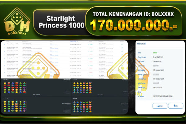 Starlight Princess 1000 170.000.000