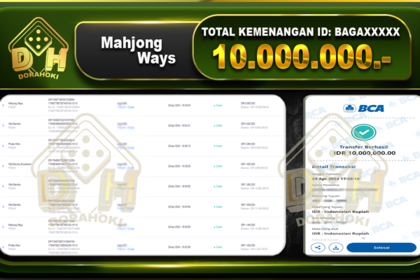 Mahjong Ways 10.000.000