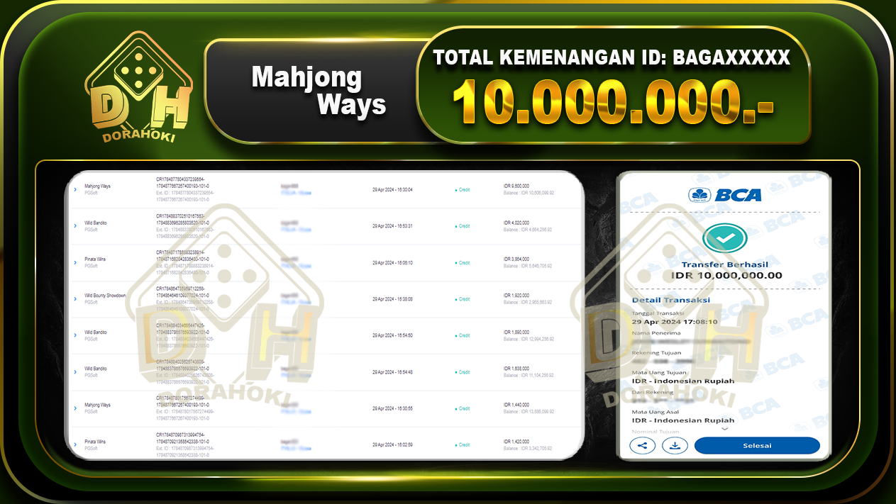 Mahjong Ways 10.000.000