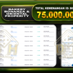 Bakery Bonanza dan oriental properity 75.000.000