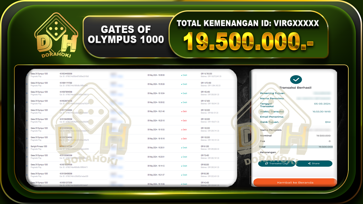 Gates Of Olympus 1000 19.500.000