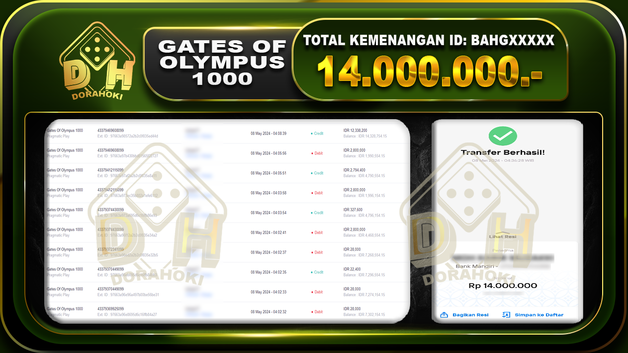 Gates Of Olympus 1000 14.000.000