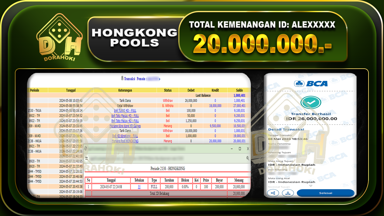 HONGKONG 20.000.000