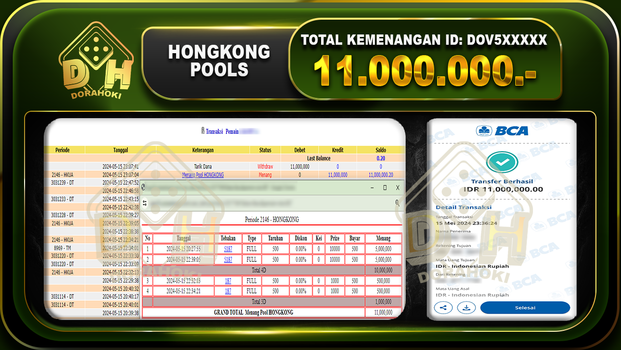 HONGKONG 11.000.000