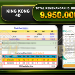 Togel King Kong 4D 9.950.000