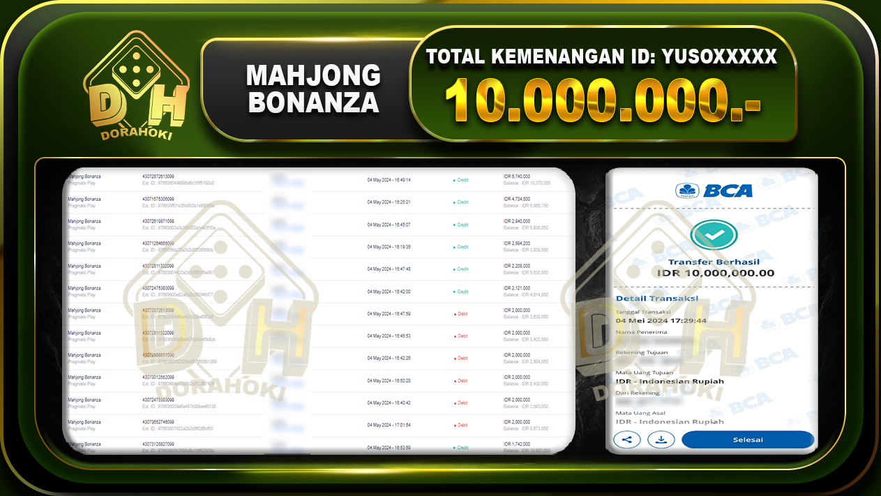 mahjong bonanza 10.000.000