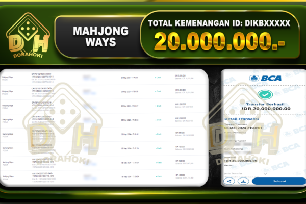 Mahjong Ways 20.000.000