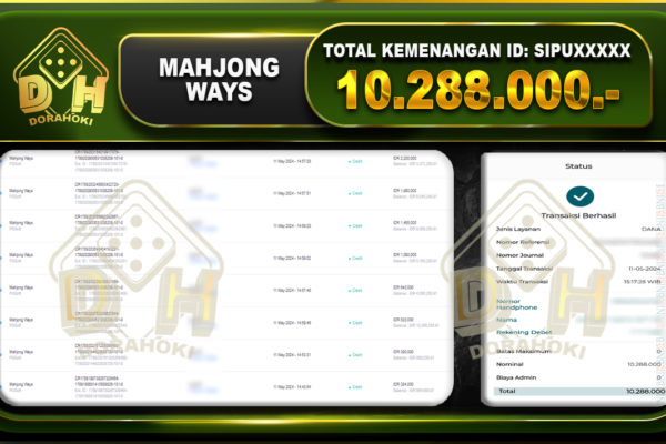 Mahjong Ways 10.288.000