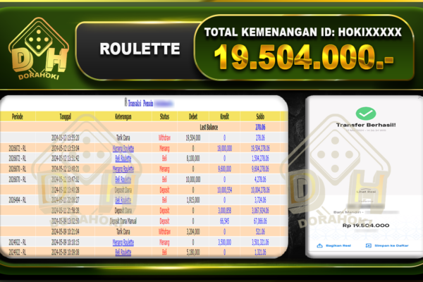 ROULETTE 19.504.000