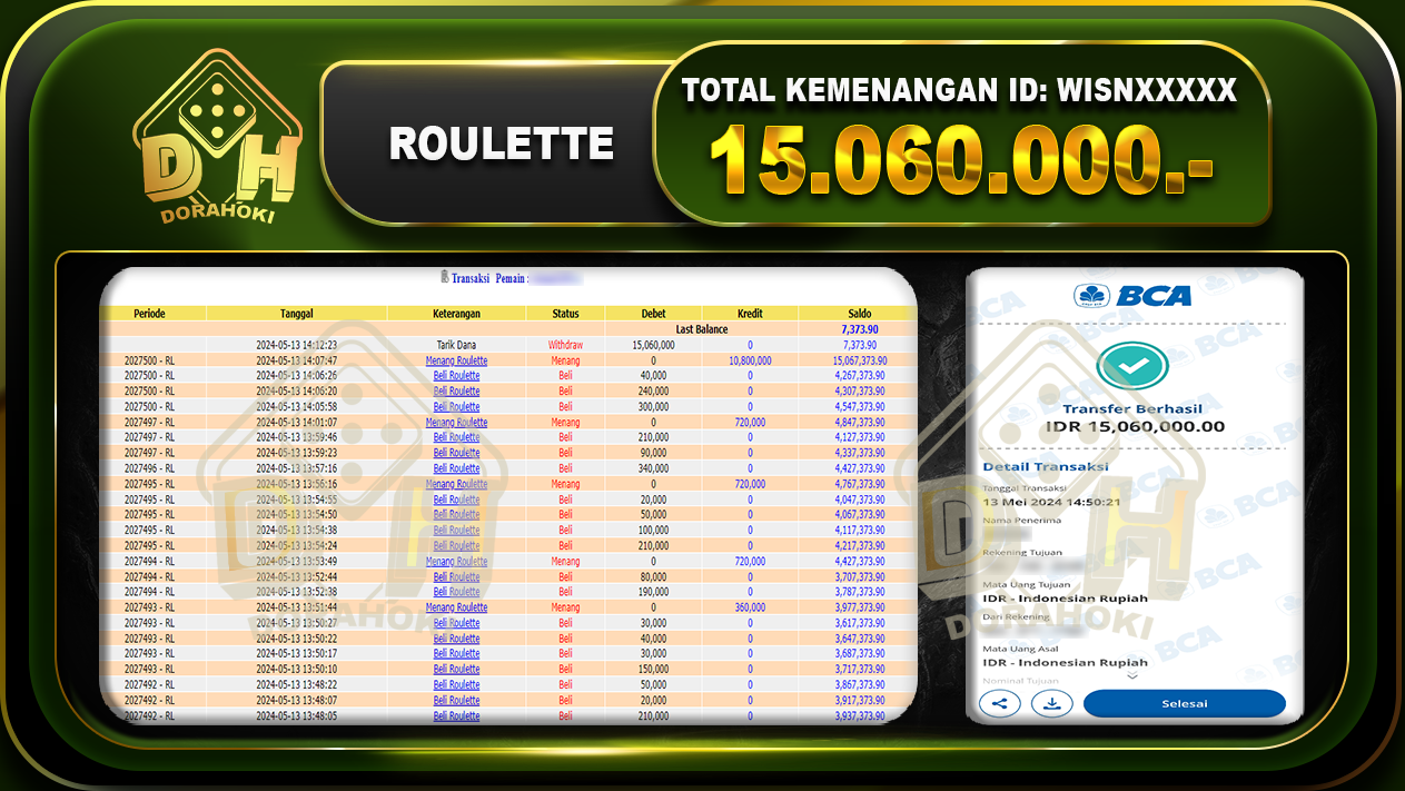 ROULETTE 15.060.000