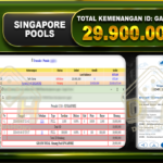 TOGEL SINGAPORE 29.900.000