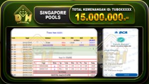 TOGEL SINGAPORE 15.000.000