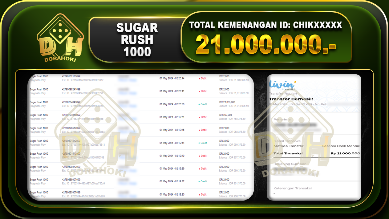 Sugar Rush 21.000.000