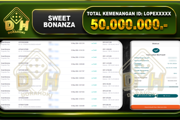 Sweet Bonanza 50.000.000