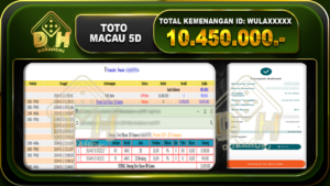 TOTOMACAU 5D 10.450.000