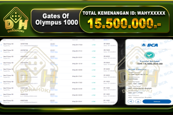 Gates Of Olympus 1000 15.500.000