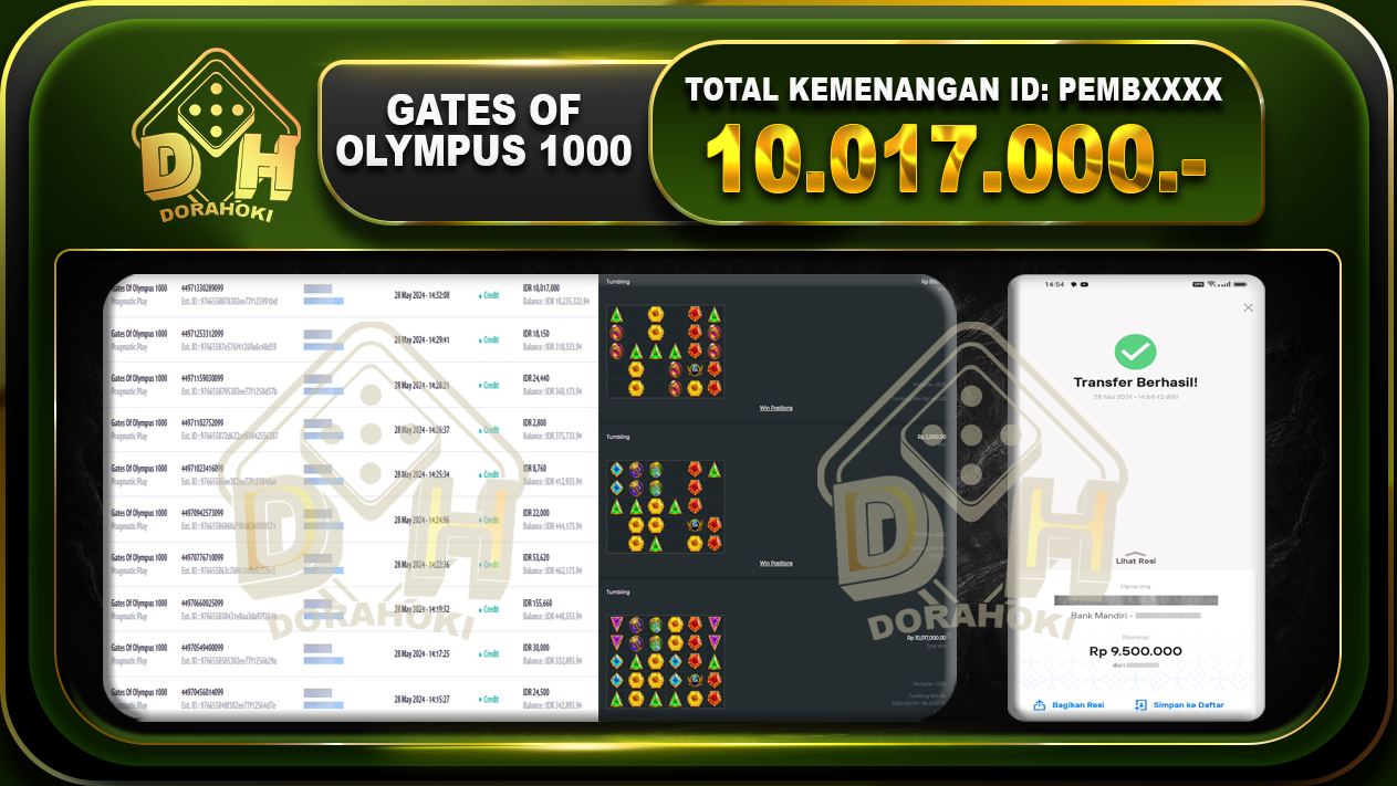 Gates Of Olympus 1000 10.017.000