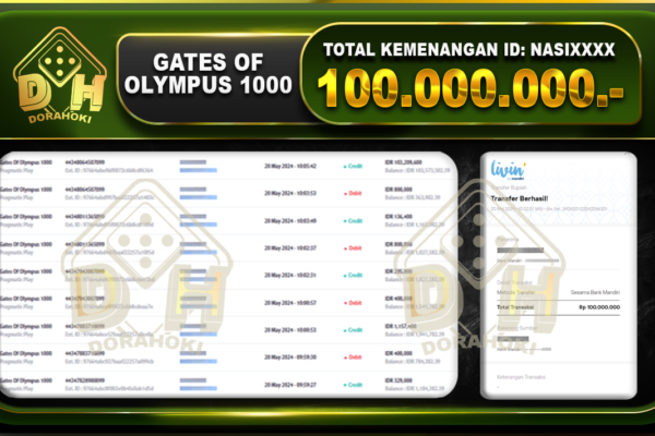 Gates Of Olympus 1000 100.000.000