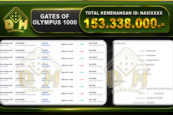 Gates Of Olympus 1000 153.338.000